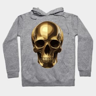 Golden scull Hoodie